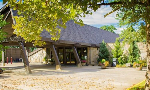 Front Of Lodge
